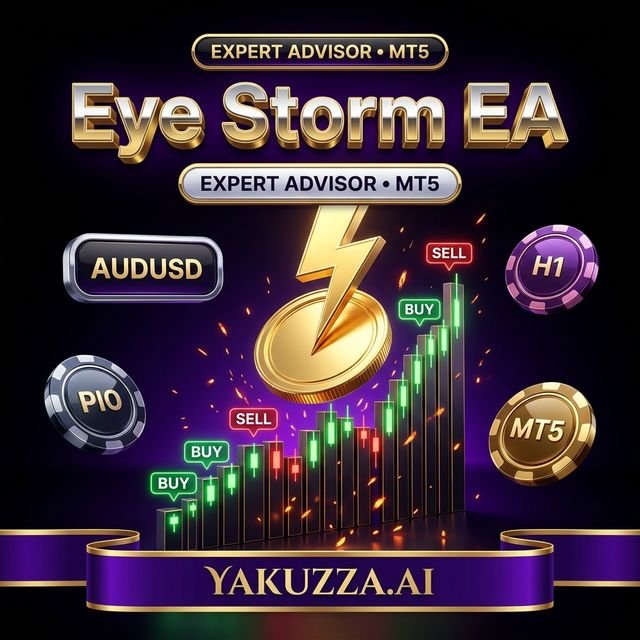 Eye Storm EA — روبوت اتجاه متعدد الأزواج بإدارة مخاطر يومية