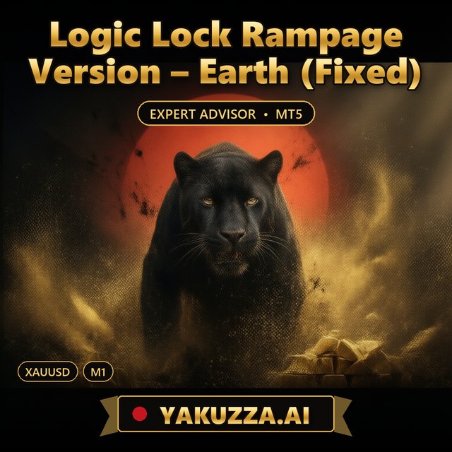 Logic Lock Rampage Version – Earth (Fixed) — Gold Robot