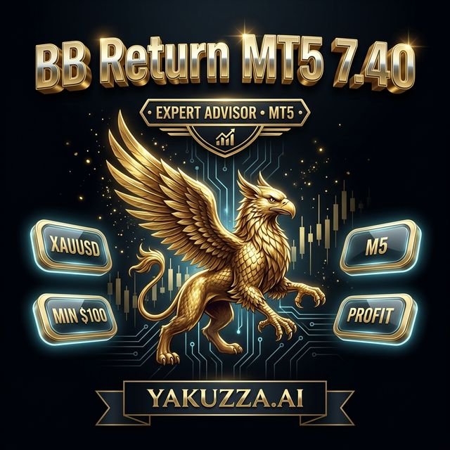 BB Return mt5 7.40 — روبوت العودة لبولينجر باند على الذهب