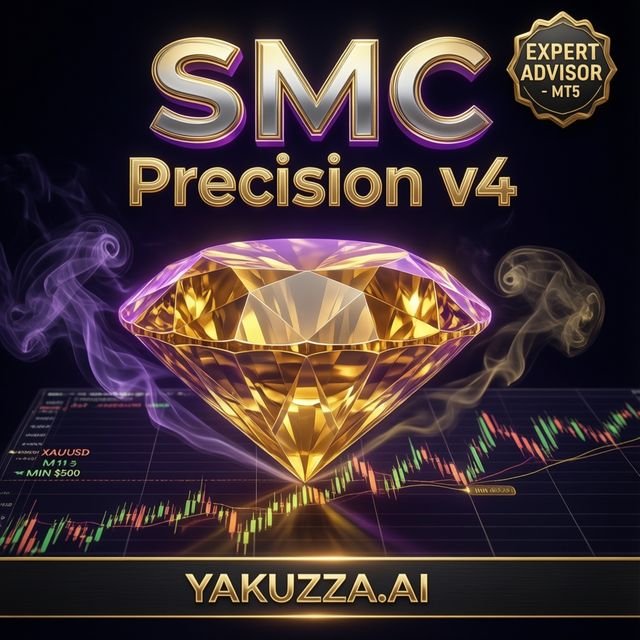 SMC Precision v4 — روبوت تداول الذهب آلي