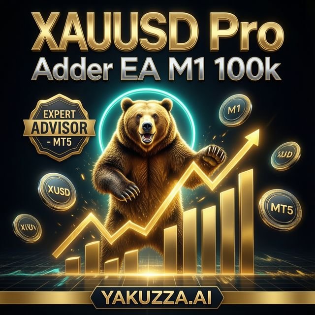 XAUUSD Pro Adder EA M1 100k SDVHUB — روبوت تداول الذهب آلي