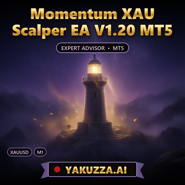 Momentum XAU Scalper EA V1.20 MT5 — Gold Robot