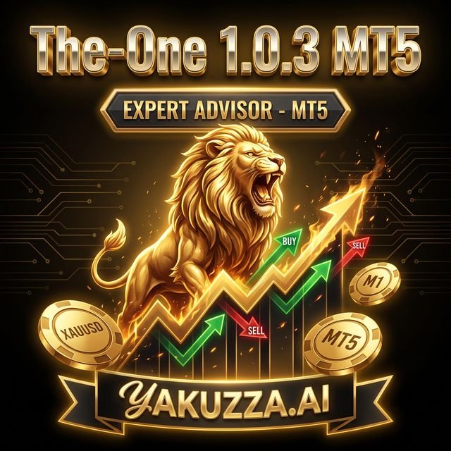 The-One. 1.0.3 MT5 — روبوت تداول الذهب آلي