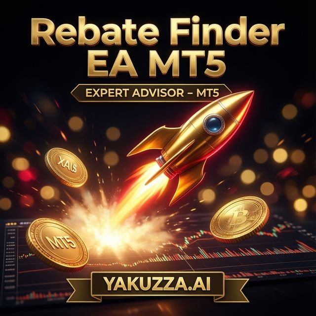 Rebate Finder EA MT5 — روبوت الشبكة على الذهب