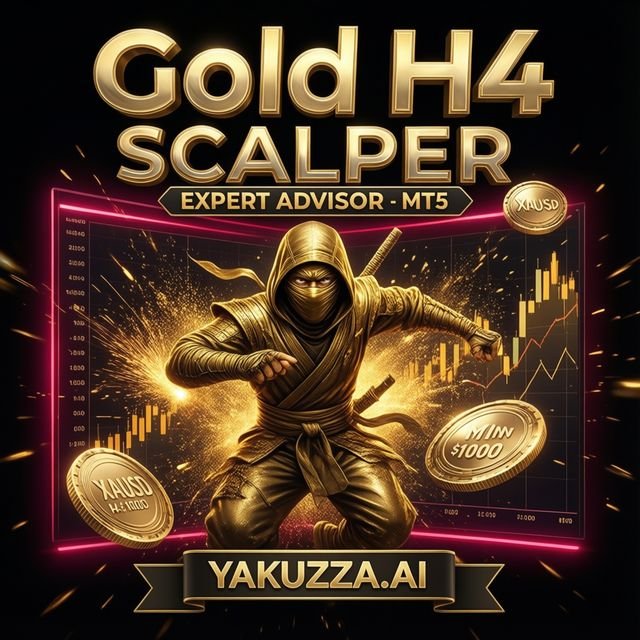 Gold H4 SCALPER — روبوت تداول الذهب آلي