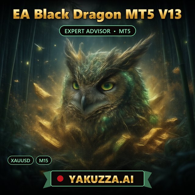 EA Black Dragon MT5 V13 — Gold Robot