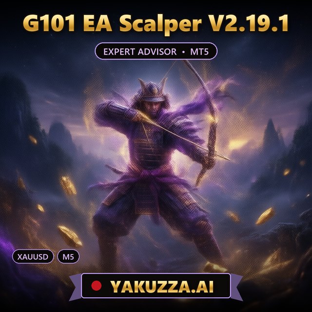 G101 EA Scalper V2.19.1 — Gold Trend Robot