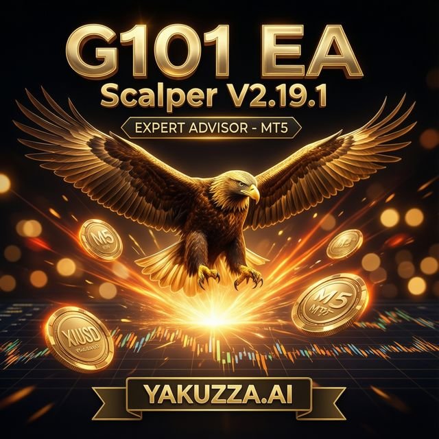 G101 EA Scalper V2.19.1 — روبوت الاتجاه على الذهب