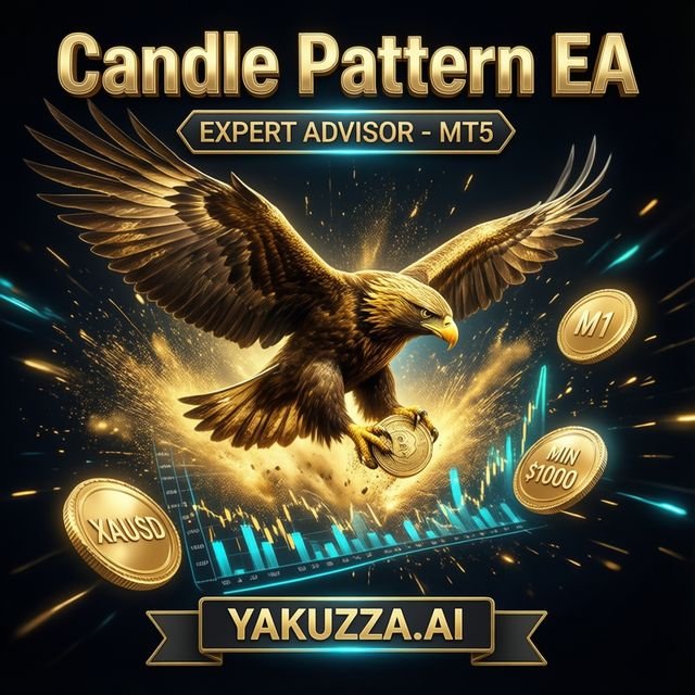 Candle Pattern EA — روبوت تداول الذهب آلي