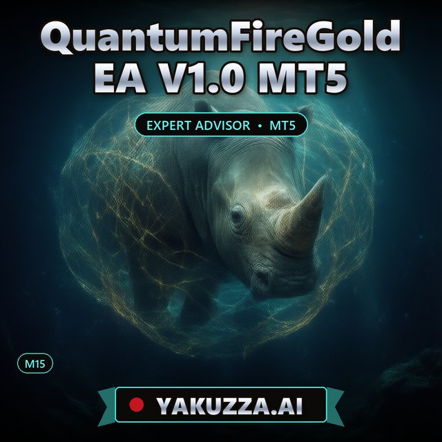 QuantumFireGold EA V1.0 MT5 — Grid Robot