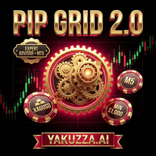 PIP GRID 2.0 — روبوت الذهب بنظام الشبكة