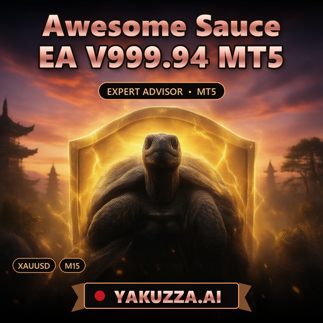 Awesome Sauce EA V999.94 MT5 — Trading Robot with News Filter