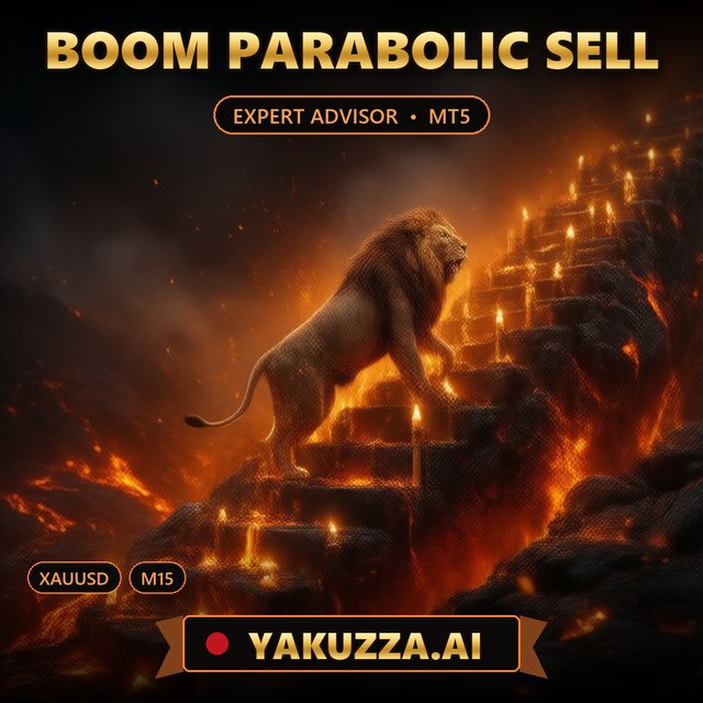 BOOM PARABOLIC SELL — Parabolic Sell Gold Robot