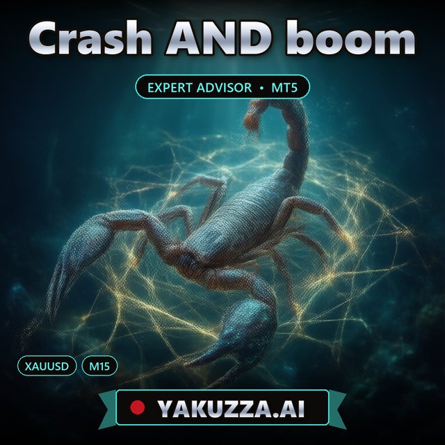 Crash AND boom — Martingale Grid Trading Robot