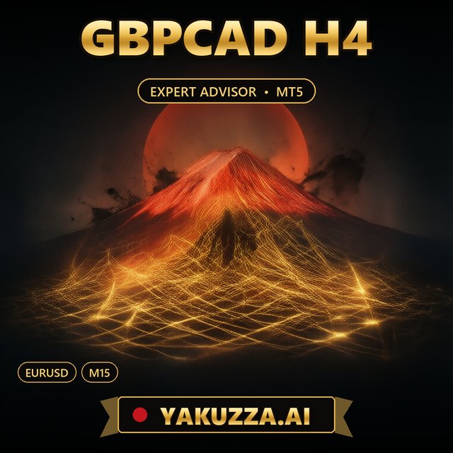 GBPCAD H4 — Currency Trading Robot With Lot Management