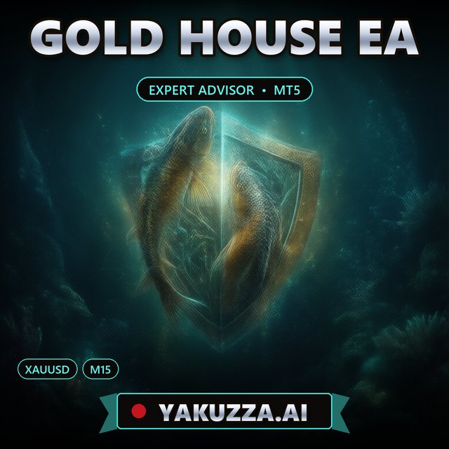 GOLD HOUSE EA — Gold Pending Risk Management Robot