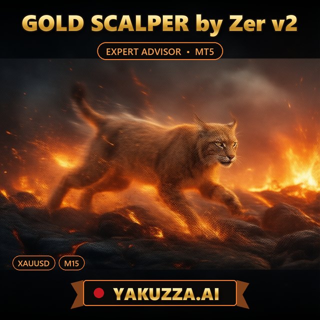 GOLD SCALPER by Zer v2 — Gold Scalping Robot with Risk Management