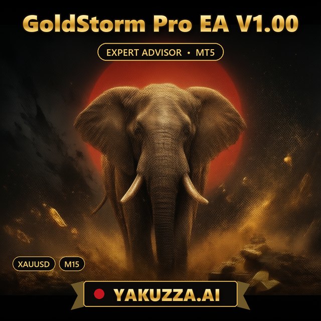 GoldStorm Pro EA V1.00 — Multi-Strategy Gold Trading Robot