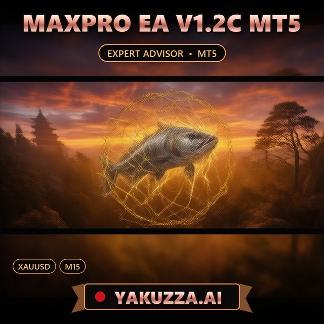 MAXPRO EA V1.2C MT5 — Grid Automated Trading Robot