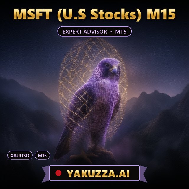 MSFT (U.S Stocks) M15 — Microsoft Stock Grid Trading Robot