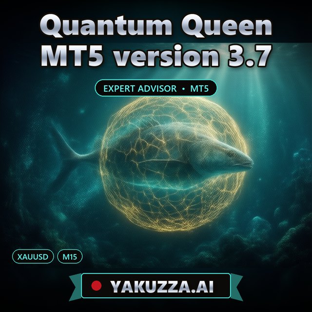 Quantum Queen MT5 version 3.7 — Automated Grid Trading Robot