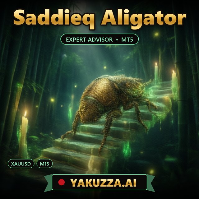 Saddieq Aligator — Gold Alligator Trading Robot