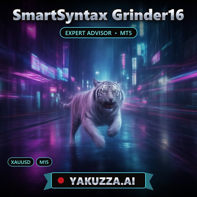 SmartSyntax Grinder16 — Gold Scalping Robot with Strict Stops