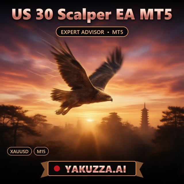 US 30 Scalper EA MT5 — Technical Indicator Scalper Robot
