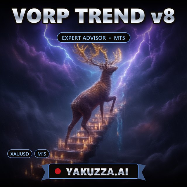 VORP TREND v8 — Trend Straddle Trading Robot