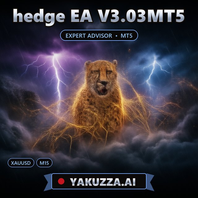 hedge EA V3.03MT5 — Gold Hedging Trading Robot