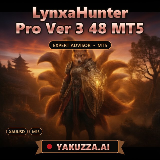 LynxaHunter Pro Ver 3 48 MT5 — Risk Management Automated Trading Robot