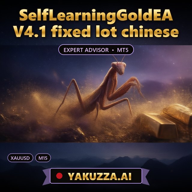 SelfLearningGoldEA V4.1 fixed lot chinese — Self-Learning Gold Robot