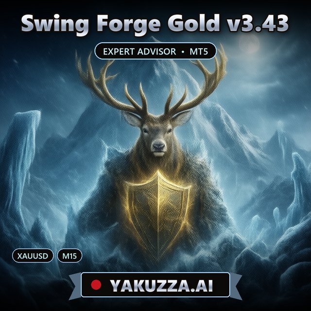 Swing Forge Gold v3.43 — Gold Swing Trading Robot
