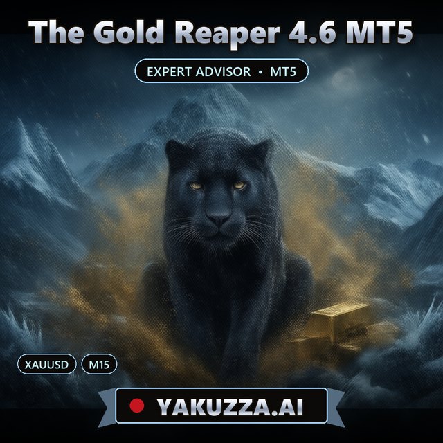 The Gold Reaper 4.6 MT5 — Automated Gold Trading Robot