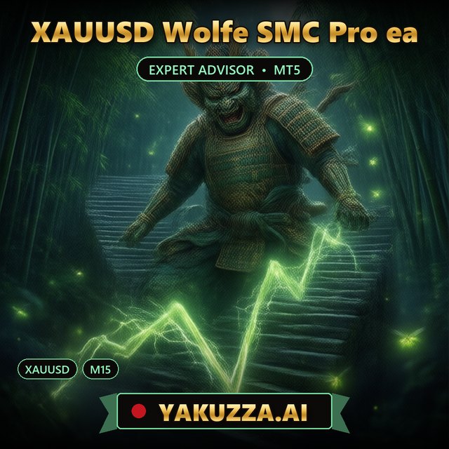 XAUUSD Wolfe SMC Pro ea — Gold Smart Structure Robot