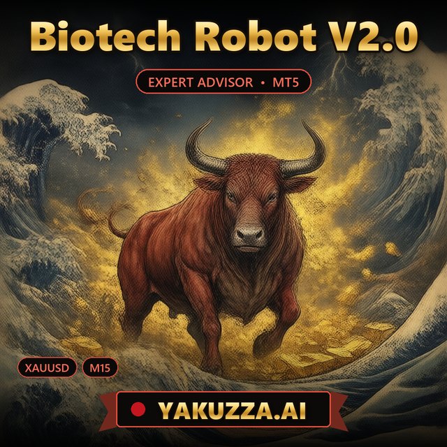Biotech Robot V2.0 — Gold Robot