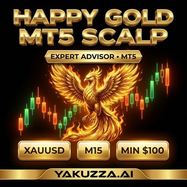Happy Gold MT5 (Scalp) — روبوت الذهب — سكالبينغ