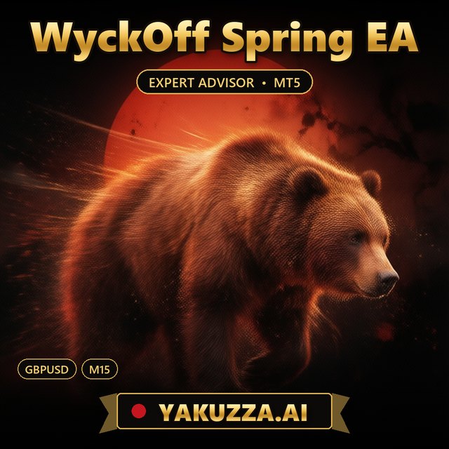 WyckOff Spring EA — Gbp/Usd Breakout & Scalping Robot
