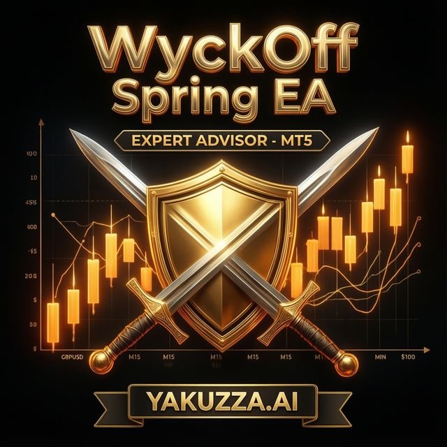 WyckOff Spring EA — روبوت الباوند دولار بالاختراقات والسكالبينغ