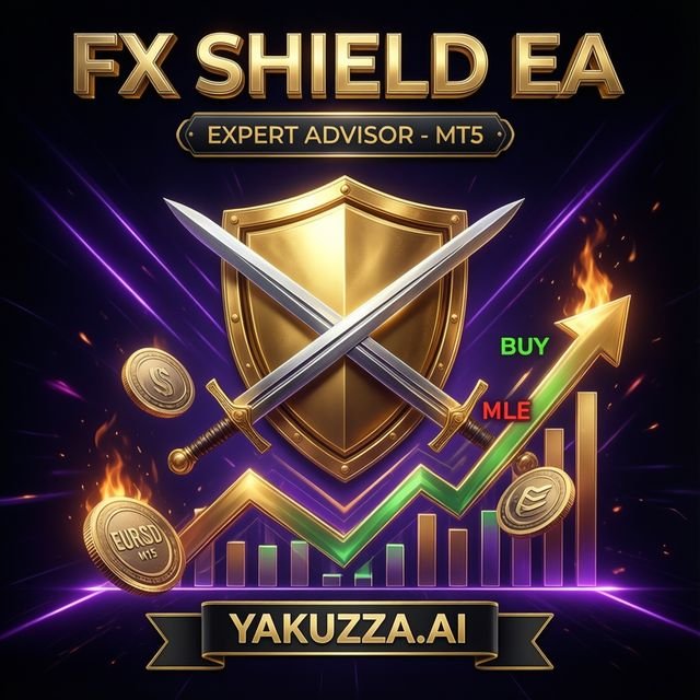 FX SHIELD EA — روبوت اليورو دولار، الباوند دولار والدولار ين بالاتجاه والشبكة