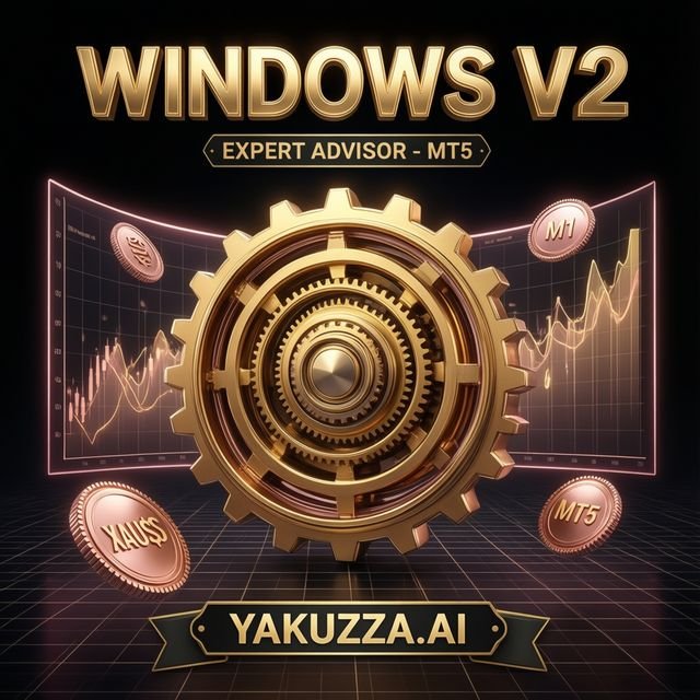 WINDOWS V2 — روبوت السكالبينغ على الذهب
