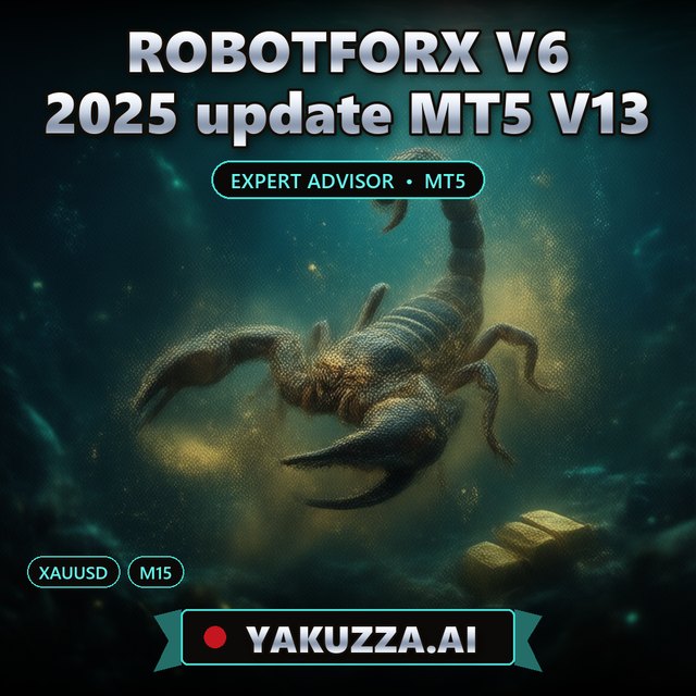 ROBOTFORX V6 2025 update MT5 V13 — Automated Trading Robot