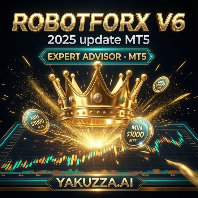 ROBOTFORX V6 2025 update MT5 V13 — روبوت تداول آلي
