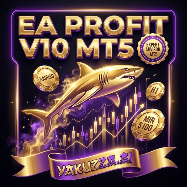 EA PROFIT V10 MT5 — روبوت تداول الذهب آلي