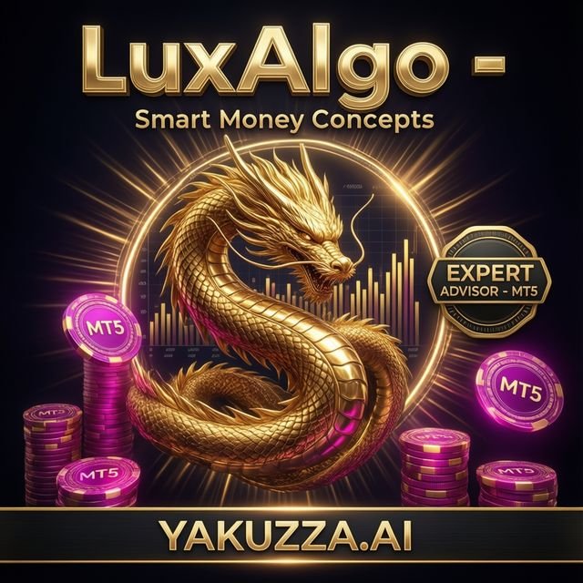 LuxAlgo - Smart Money Concepts — روبوت هيكل السوق والسيولة