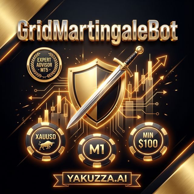 GridMartingaleBot — روبوت تداول الذهب آلي
