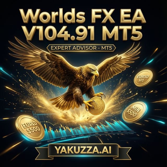 Worlds FX EA V104.91 MT5 — روبوت تداول اليورو دولار آلي