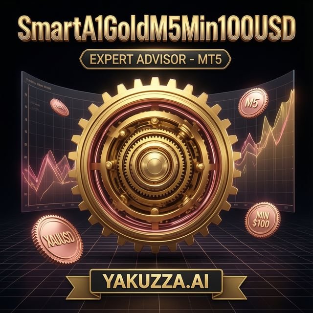 SmartAIGoldM5Min100USD — روبوت تداول الذهب آلي