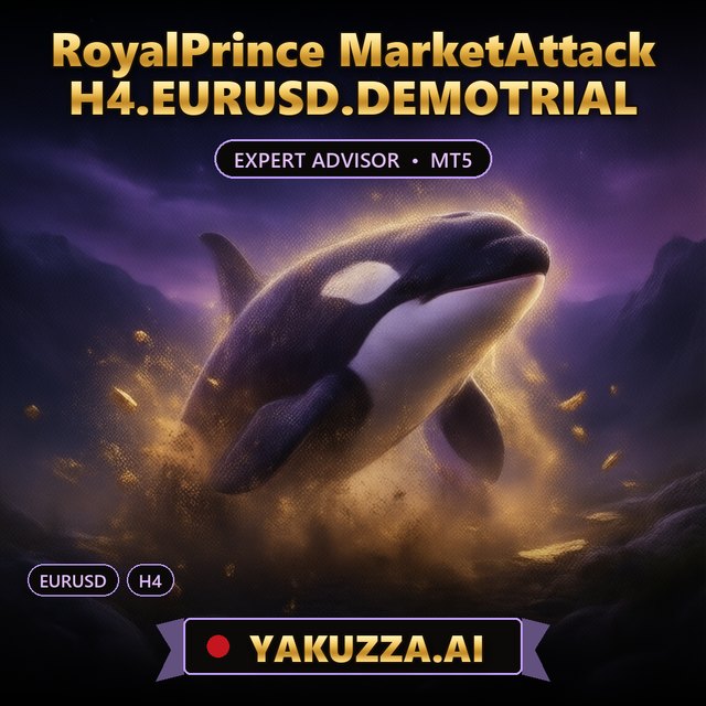 RoyalPrince MarketAttack H4.EURUSD.DEMOTRIAL — Gold Robot