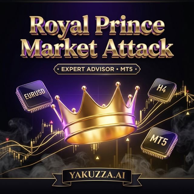 RoyalPrince MarketAttack H4.EURUSD.DEMOTRIAL — روبوت الهجوم على السوق — نسخة تجريبية